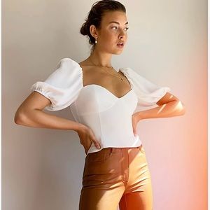 Wilfred Novella blouse in light birch